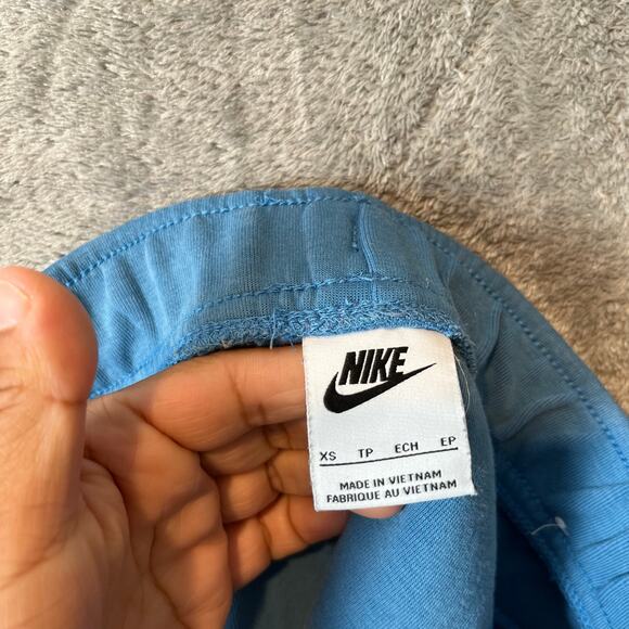 Nike Tech Fleece Jogger Sweatpants Mens Sz‎ XS Blue Athletic Athleisure Comfort - Picture 5 of 9